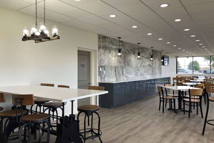 Breakfast area